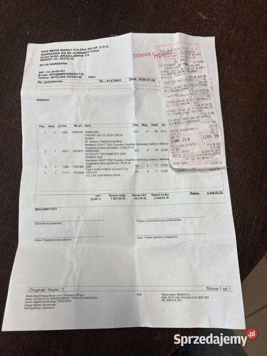 Telefon Samsung Galaxy A57 A576 8256GB 5G warmińsko-mazurskie Elbląg