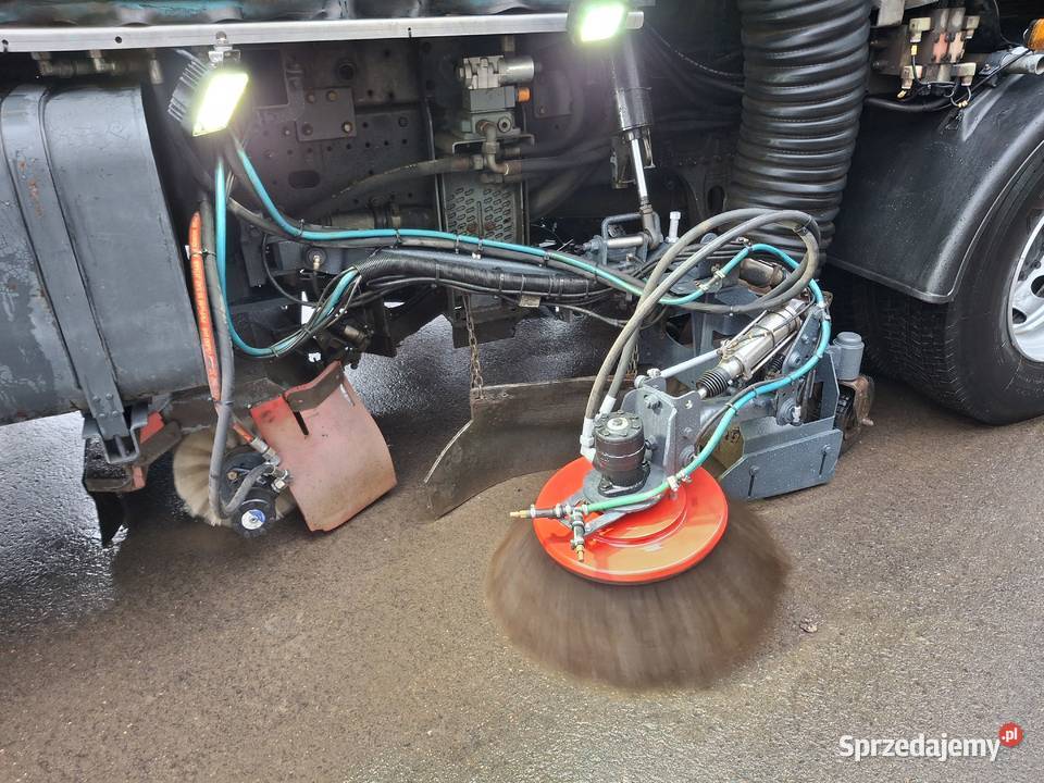 MAN TGM 18290 Zamiatarka BUCHER Karcher 2 Sierakowice