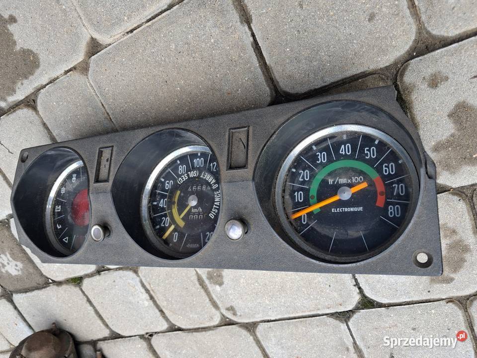 Wskaźniki Licznik Citroen DS19 21 23 ID osobowe
