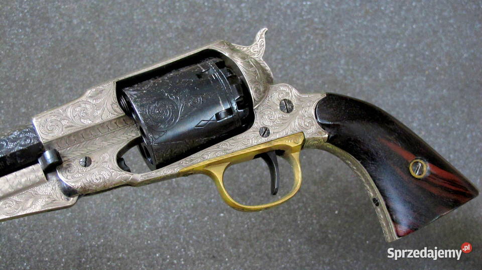 Remington kal 36 Rigarmi grawerowany Sporty strzeleckie i myślistwo