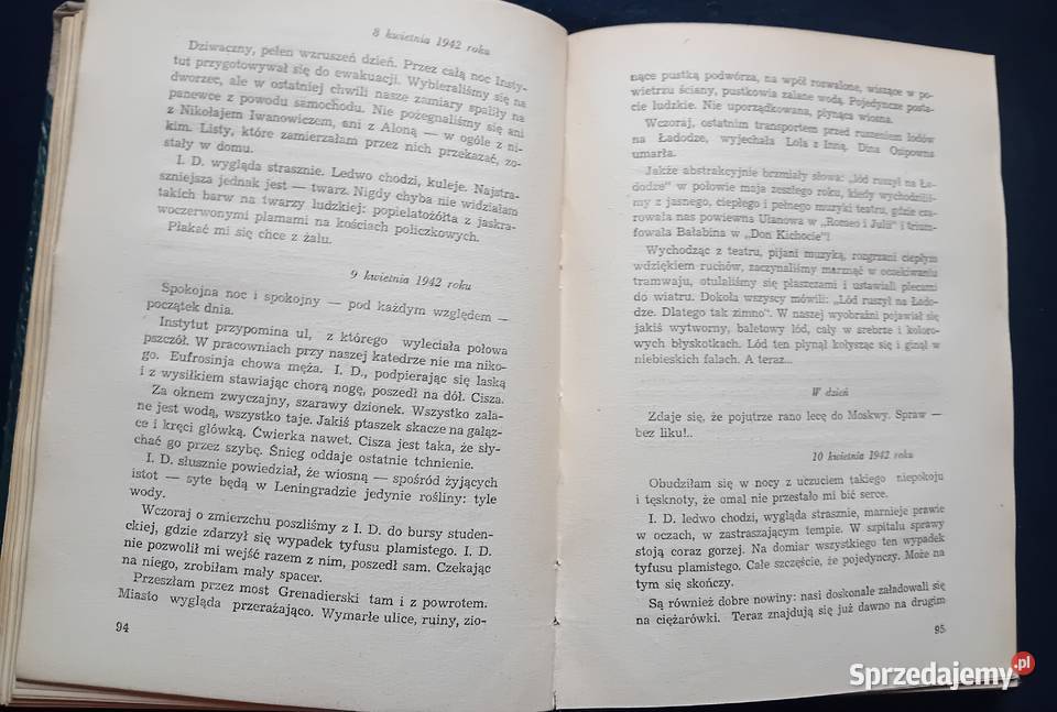 Wiera Inber Oblężone miasto Czytelnik 1950 r