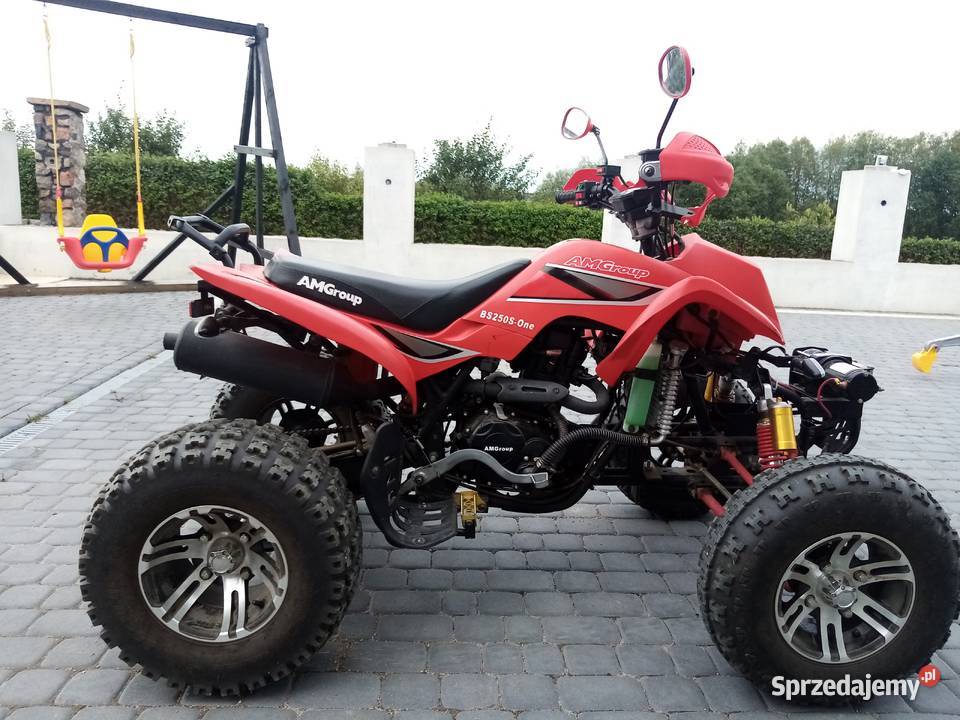 Sprzedam quada Bashan 250 750 przebiegu Pelplin