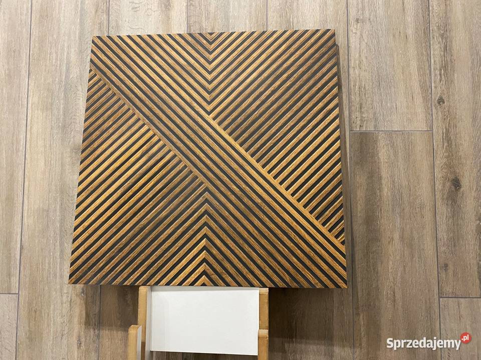 Gres nowość 60x60 rektyfikowana Dekor 3 d Brown Zakopane