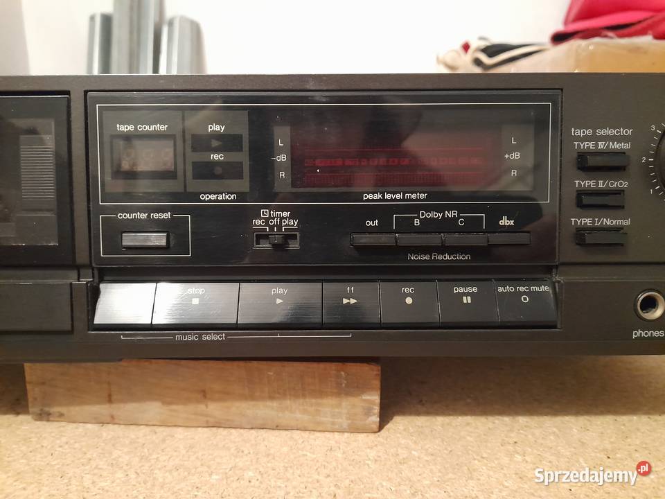 Wysokiej klasy magnetofon Technics z systemem Lublin