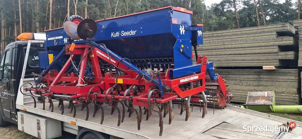 Agregat uprawowo siewny 3m zestaw doublet record wielkopolskie