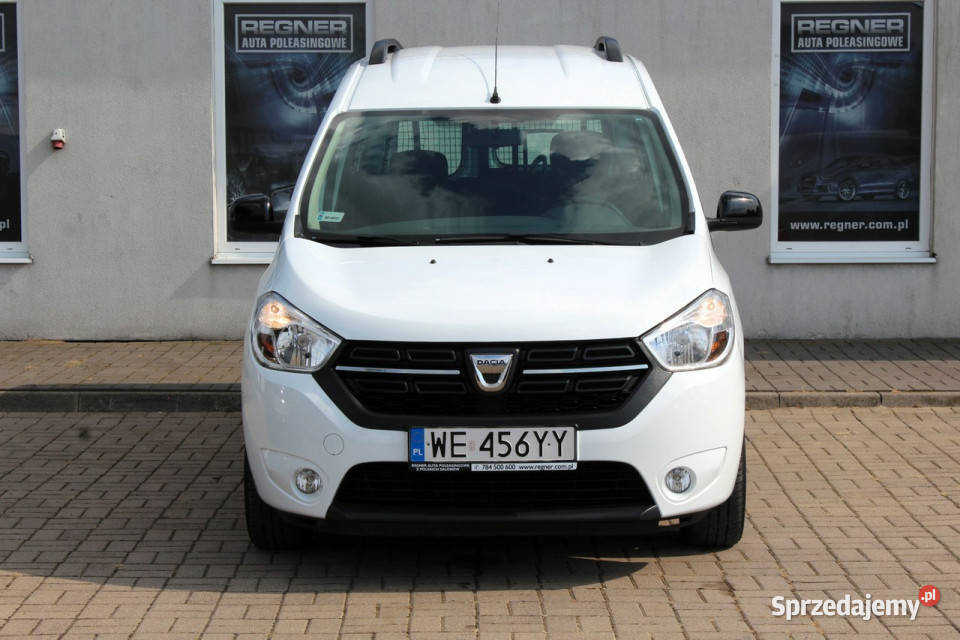 Dacia Dokker FV23 SalonPL Laureate 95 1WŁ ASO ABS Dokker Sokołów sprzedam