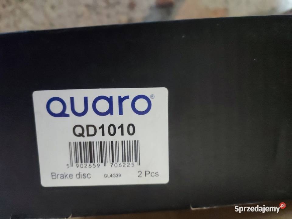 Nowe Tarcze hamulcowe przód Corsa C QUARO QD1010 Siemianowice Śląskie sprzedam