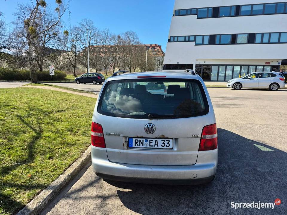 Vw Touran 19tdi Klimatyzacja lakier metallic Szczecin