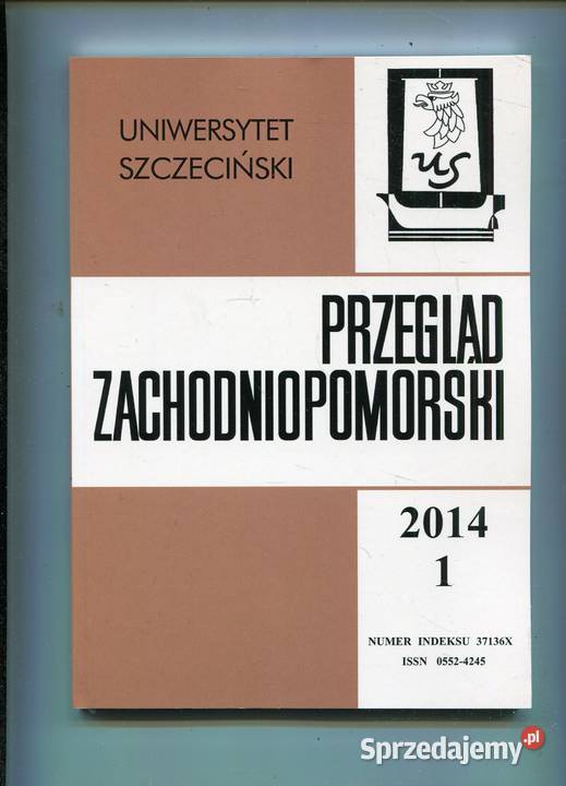 Przegląd Zachodniopomorski 2014 1 zachodniopomorskie Szczecin sprzedam