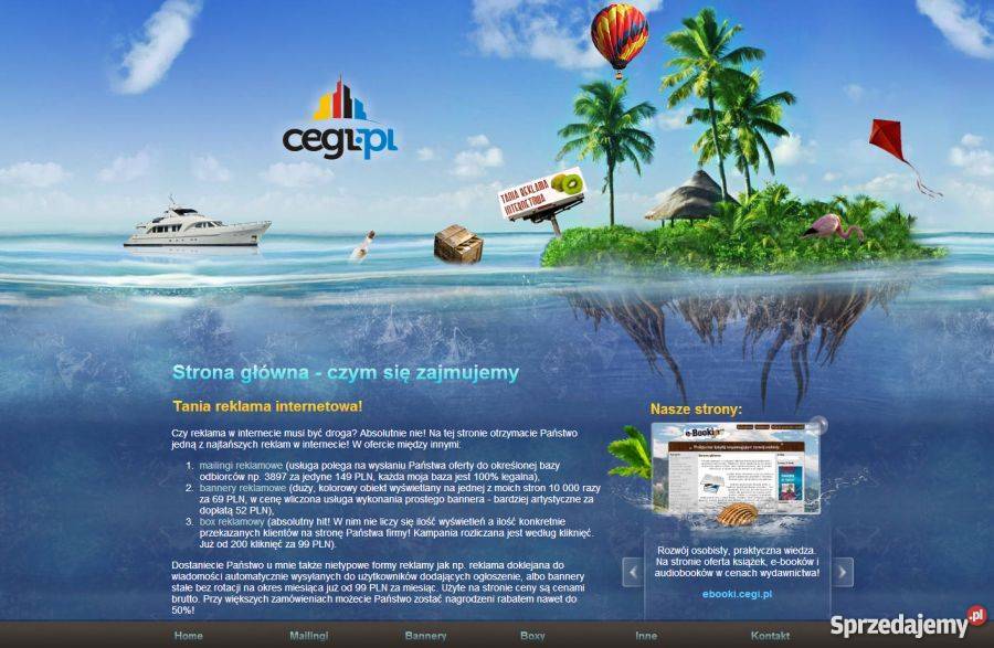 Strony www i sklepy internetowe Warszawa sprzedam