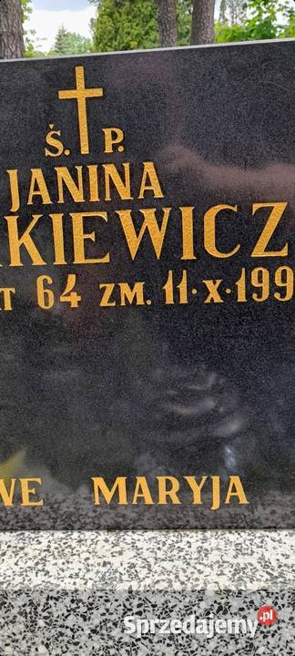 Malowanie odnawianie renowacja liter na pomniku Białystok