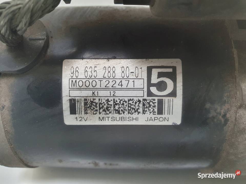 ROZRUSZNIK Citroen C4 Picasso 16 HDI ROZRUSZNIK osobowe Rudka