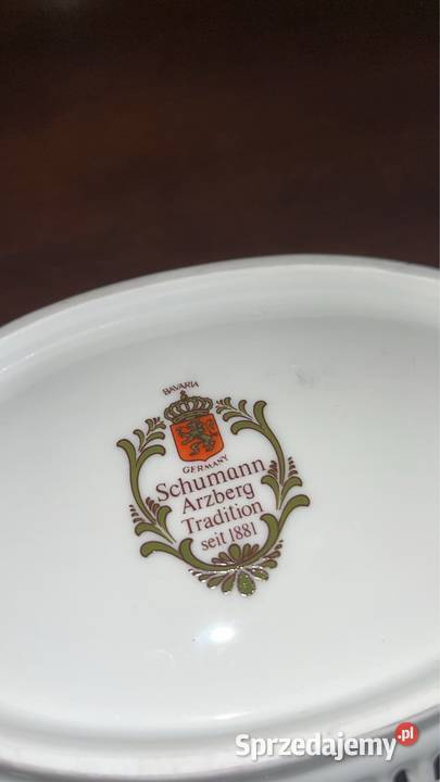 Półmisek z ażurem Schumann Bavaria Porcelana i szkło Gdańsk