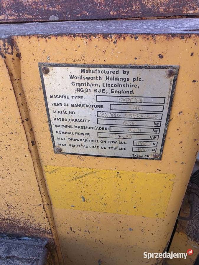 Barford SXR6000 Wozidła Wólka Ratajska sprzedam