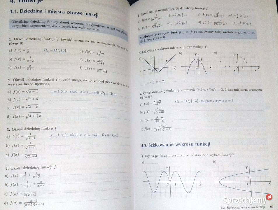 Matematyka 1 Ćwiczenia i zadania W Babiański L Rok wydania 2015 Chełm sprzedam
