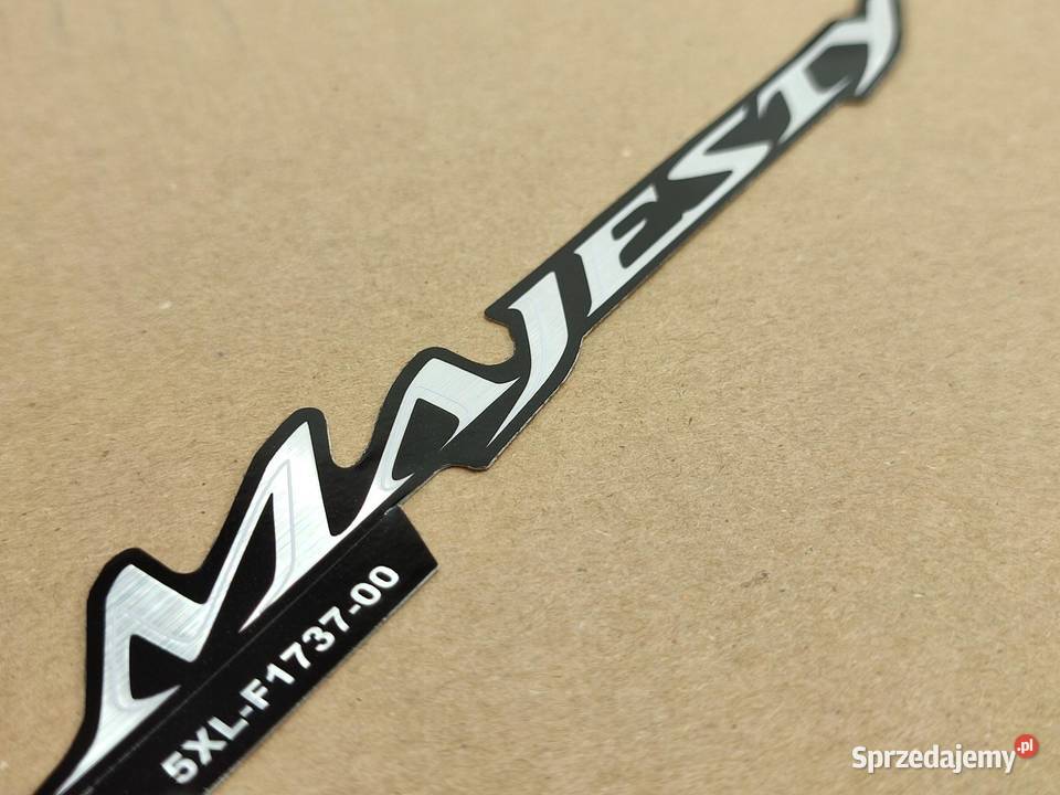 NAKLEJKA MAJESTY ZADUPEK PRAWA YAMAHA YP125E
