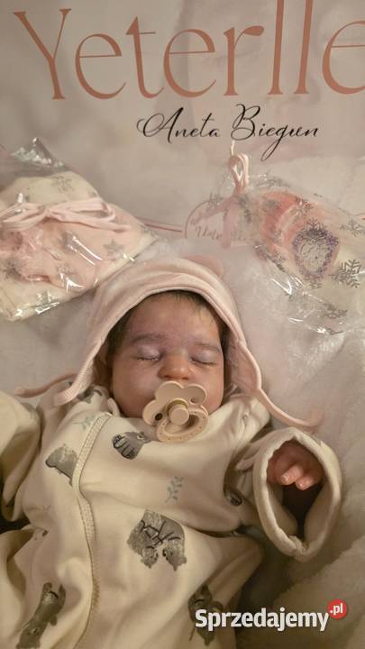 Realistyczny reborn Yeterllen ŚWIĄTECZNA Lalki i akcesoria Rybnik