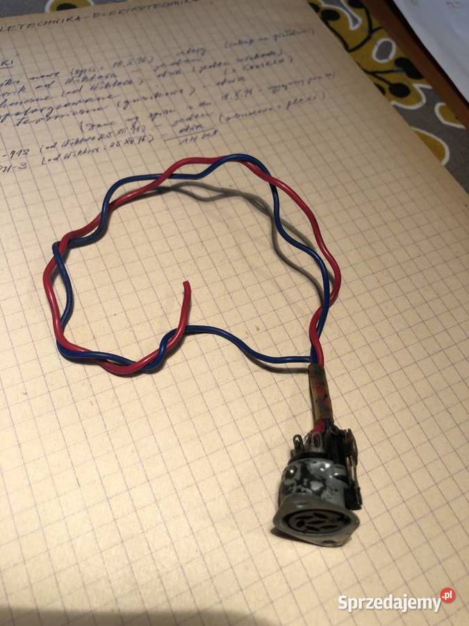 Unitra Gniazdo DIN 6 pin do montażu