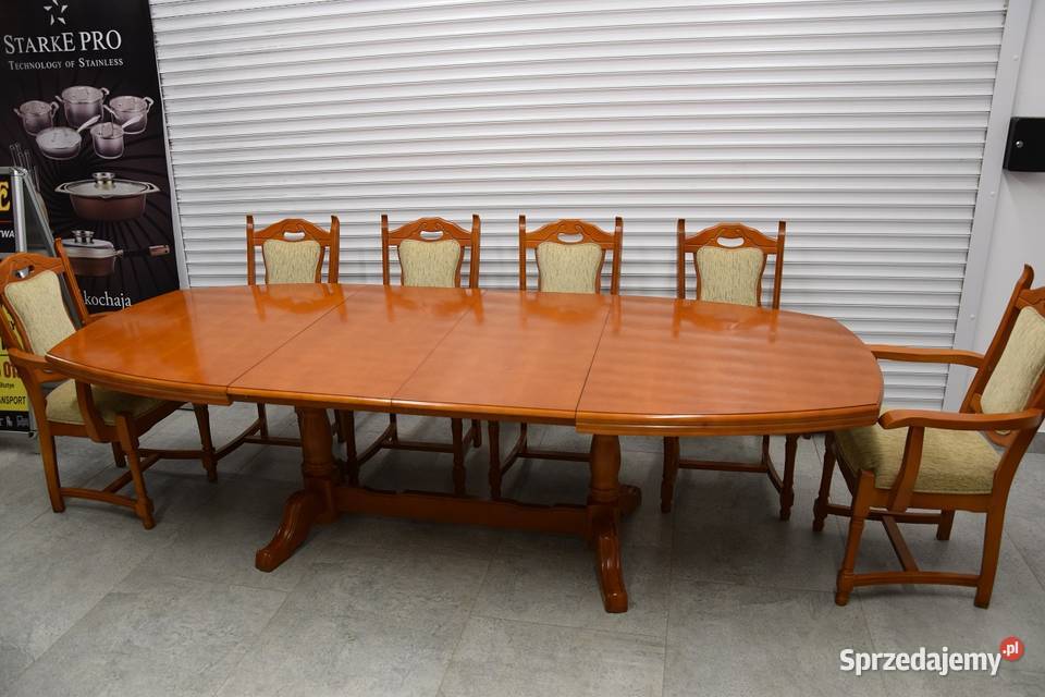stół rozkładany i10 krzeseł Stoły z krzesłami Olsztyn