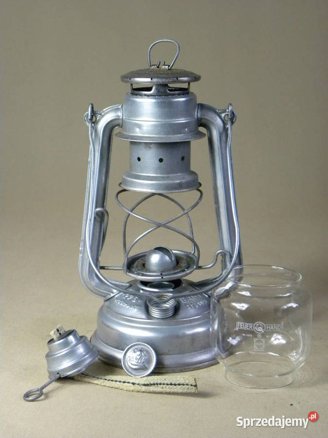 Niemiecka lampa naftowa Feuerhand 276 Baby Legnica