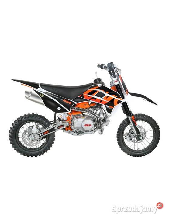 Dostawa WYPRZEDAŻ Pit Bike KAYO 125 TD Mocny Motocykle, skutery, quady Ciechanów