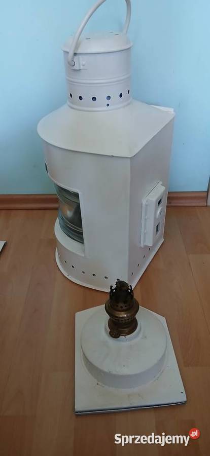 Stara lampa morska okrętowa