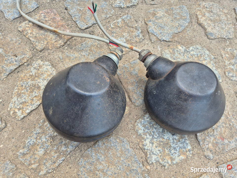 Przednie lampy Ursus C330 metalowe komplet