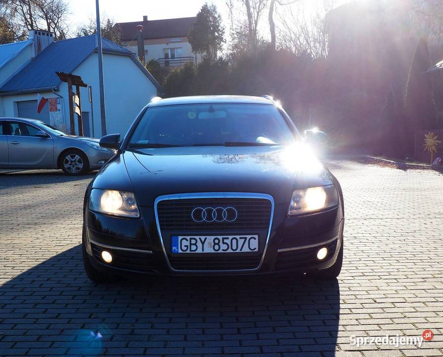 Audi A6 C6 Avant 2007r 24V6 LPG kombi Zamość czarny lubelskie