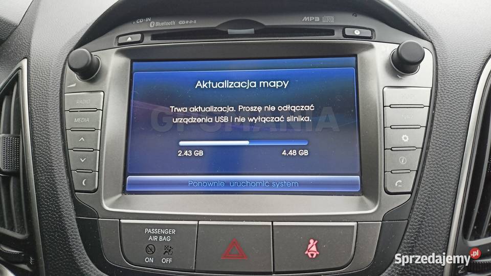 MAPA HYUNDAI GEN1 2023 EUROPA IX35 IX20 I30 I40 łódzkie Pabianice