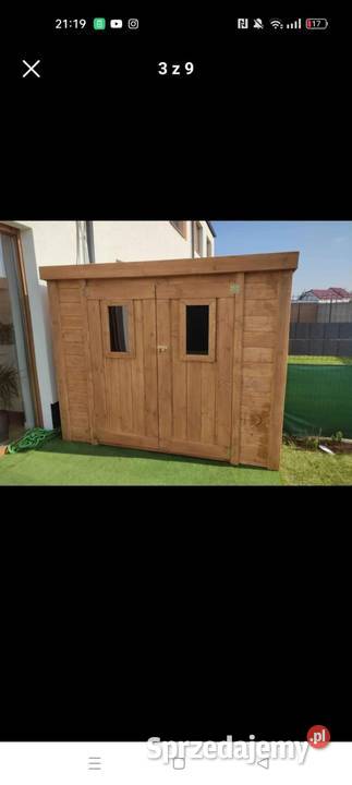 Domek ogrodowy garaż schowek Poznań