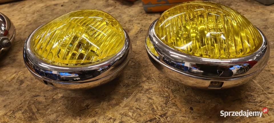 Halogeny HELLA lata 50te mercedes porsche łódzkie Łódź sprzedam