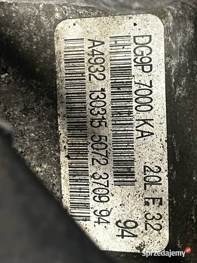 Ford Fusion Mondeo 20 ecoboost skrzynia biegów Lublin