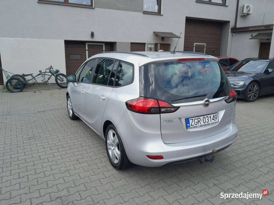 Opel Zafira 14i TURBO 7 osób stan C 2011 tempomat Gryfino
