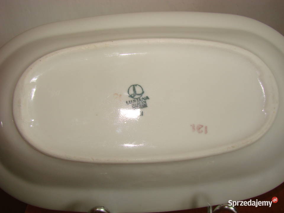 Lubiana wzór kaszubski mały półmisek PRL Pruszcz Gdański