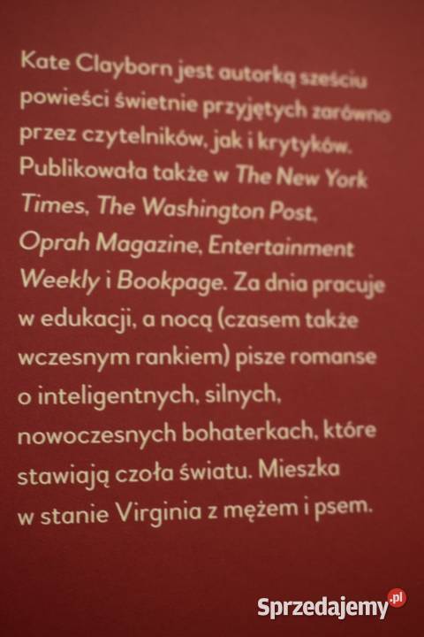 Między Literami Kate Clayborn Chełmno