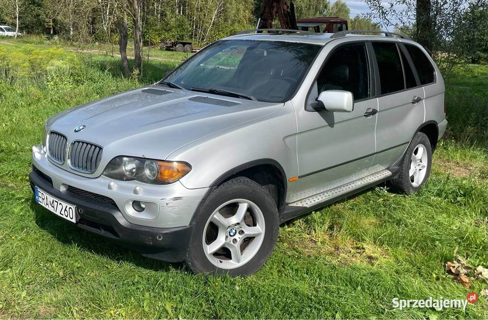 BMW x5 30d 2005 komforty oryg świętokrzyskie Młotkowice