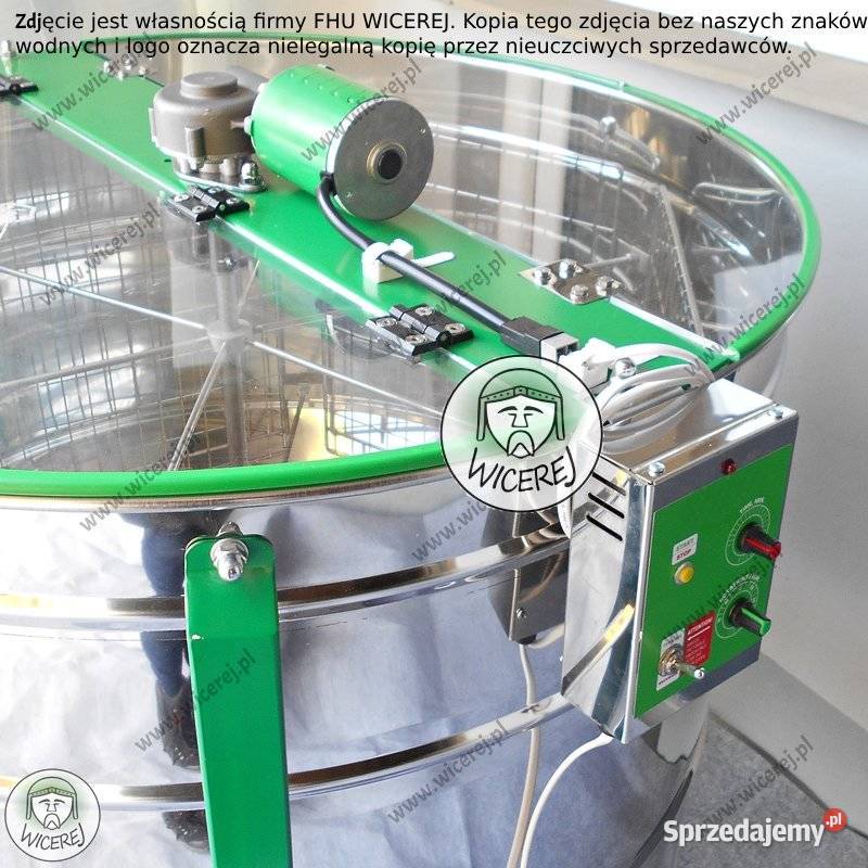 Miodarka elektryczna 6 ramkowa nierdzewna Rolnictwo Jaśliska sprzedam