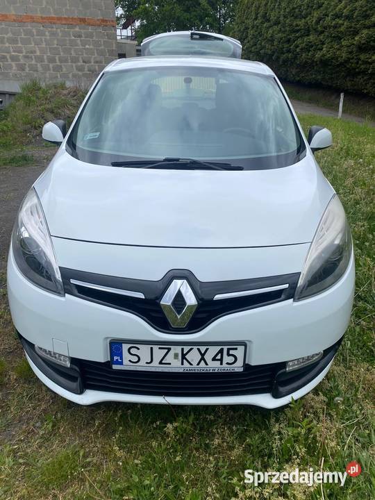 Renault Scenic II 15 dci Zadbany dużym serwisie welurowa tapicerka Jastrzębie-Zdrój