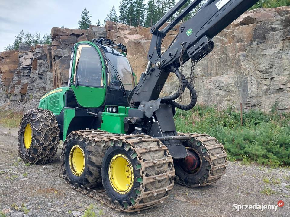 Harvester John Deere 1170E H414 Ponsse Komatsu Leśnictwo Trzebielino