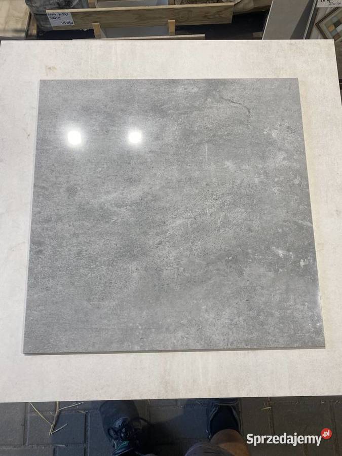 Gres płytka podłogowa softcement silver 597x597 Reguły