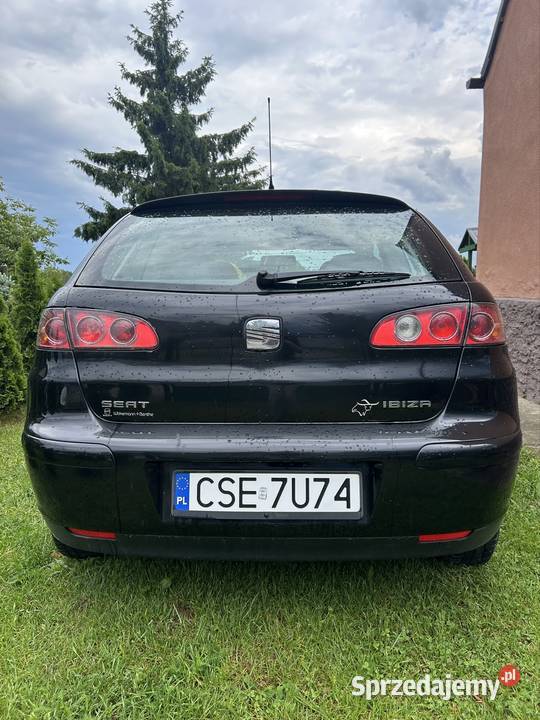 Seat Ibiza czarny Mała Cerkwica