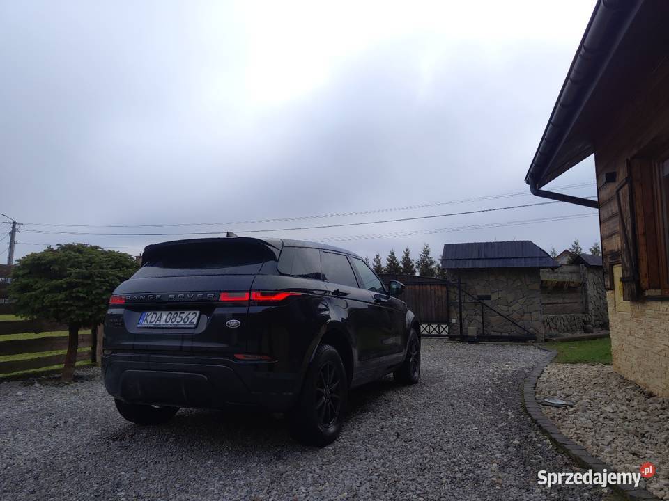 Range Rover Evoque 20 D180 MHEV 4x4 Black on czujnik deszczu Dąbrowa Tarnowska