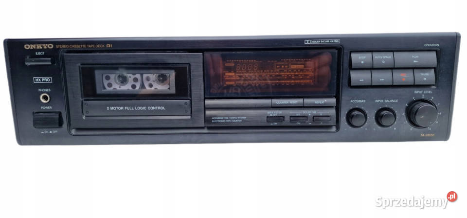 Magnetofon cassette deck ONKYO TA2820 TA 2820 Międzychód