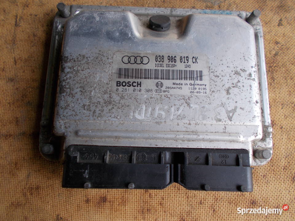 audi A3 19 tdi ASZ komputer IMMO OFF 038906019CK