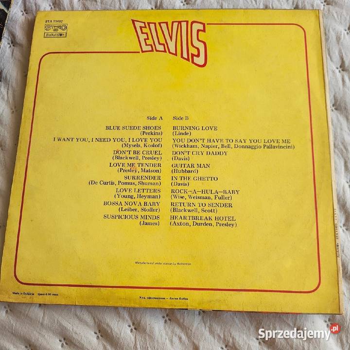 Elvis Presley Solid Gold płyta winylowa w stanie Chełmno sprzedam