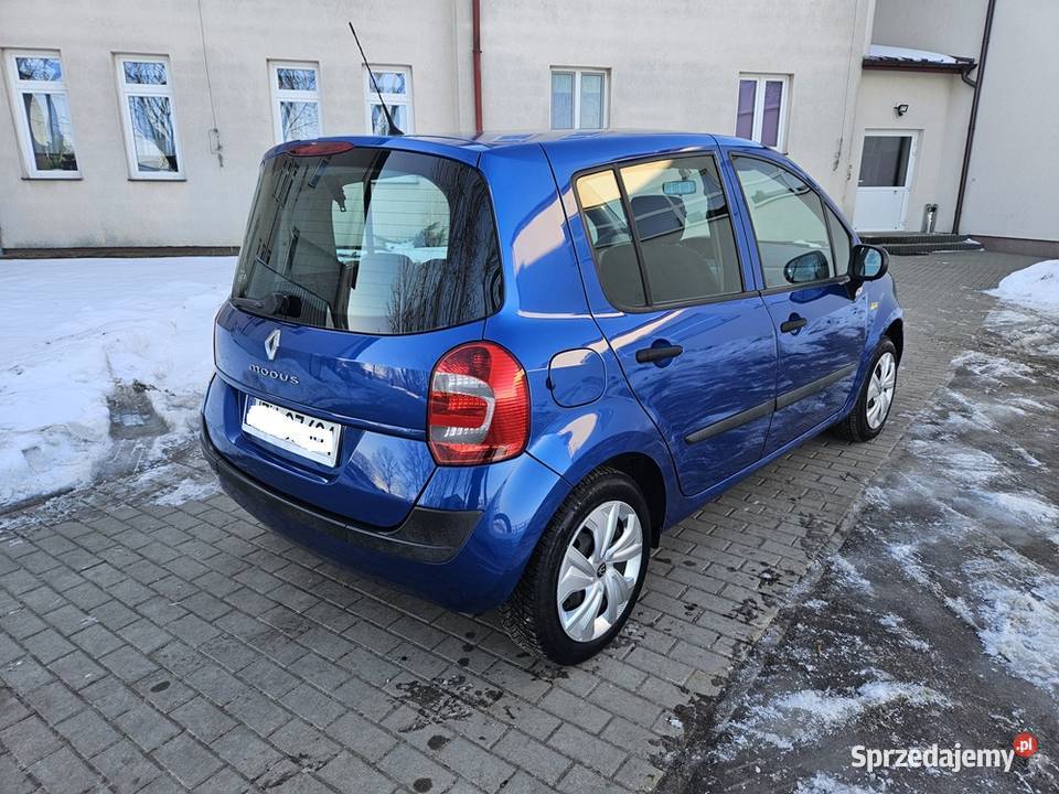 Renault modus 2008r 12 benzyna klima zamiana nieuszkodzony