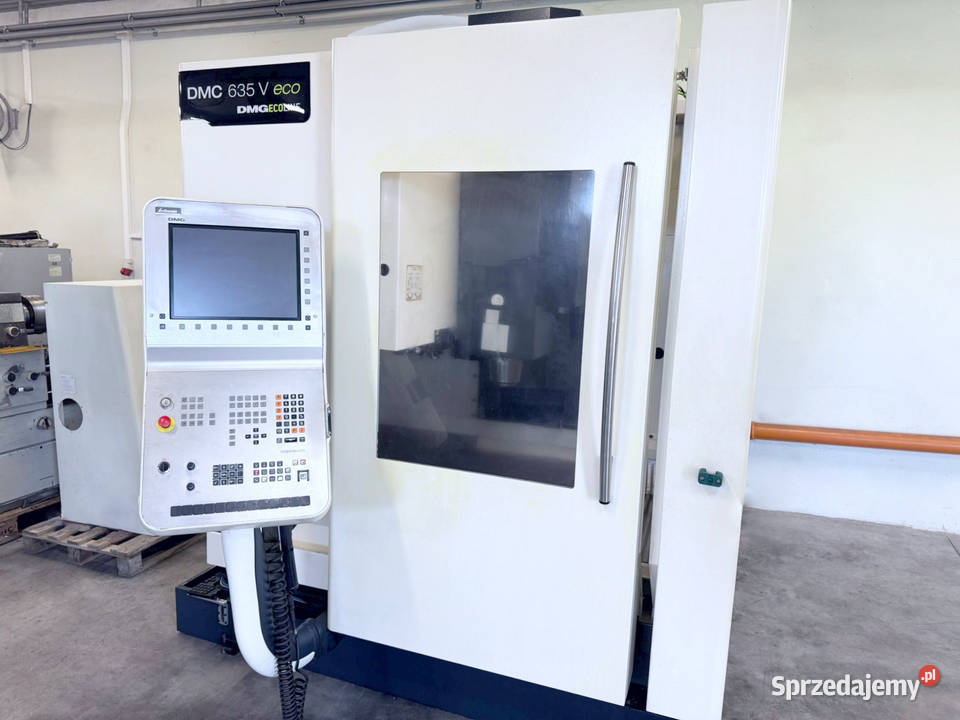 Frezarka CNC DMG DMC 635 V ecoline 3870 h Zabór