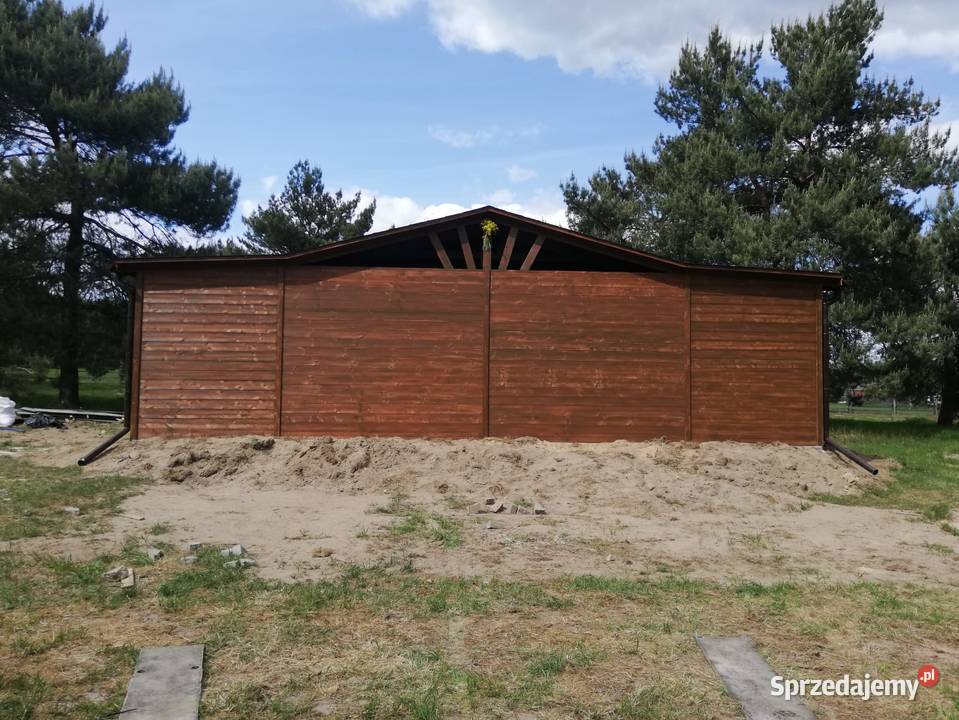 Stajnia konia drewniana Boksy koni Domki drewniane łódzkie Łódź