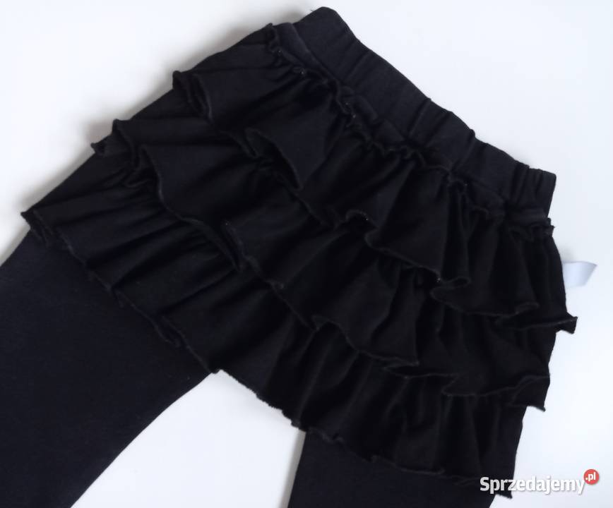 Spodnie dresowe z falbankami Miś Foch 8086 12m+ Katowice sprzedam