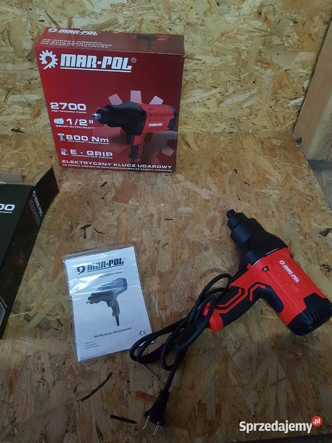 KLUCZ ELEKTRYCZNY UDAROWY MARPOL 800nm Mocny 12 Elektryczne Głogowa